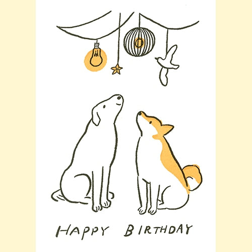 Konno Printing Greeting Card Dogs L19W005
