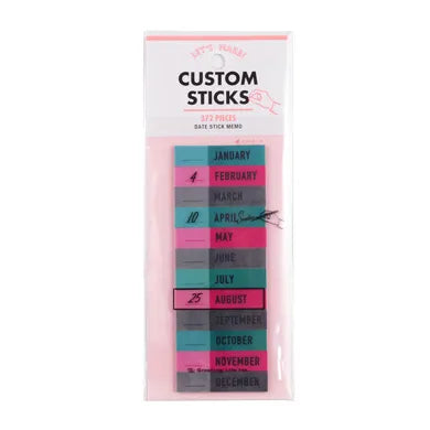 CustomSticks Date Sticky Notes.