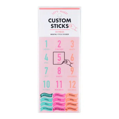 CustomStix index stickers.