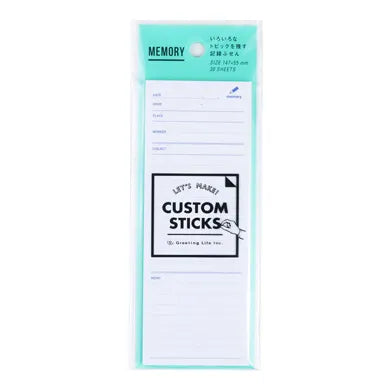 Custom Sticks Memo Sticky Notes