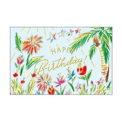 Garden Birthday Card