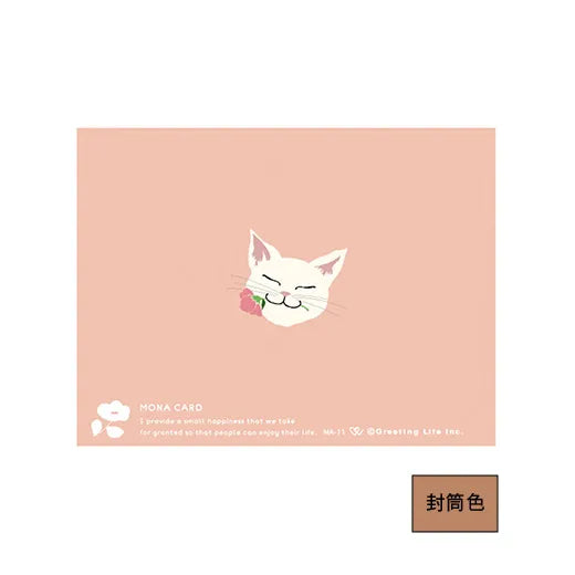 Birthday cat card