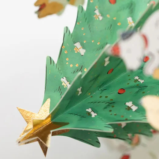 Christmas Dancing Card Dog