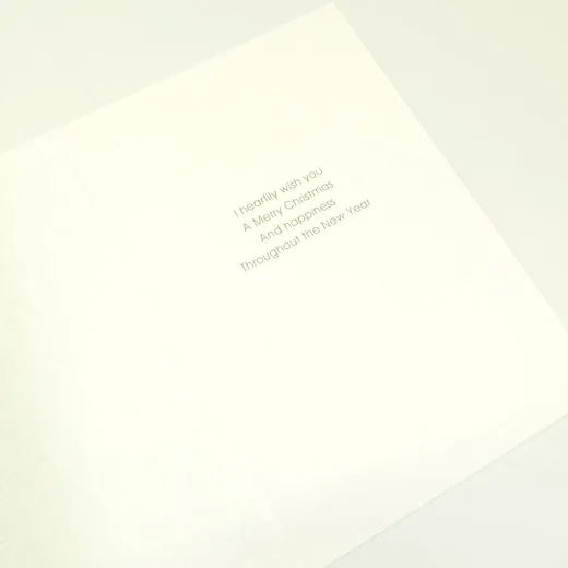 Mini Santa Christmas Card.