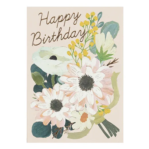 MONA Birthday Bouquet Mini Card