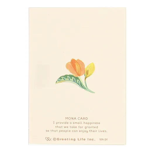 MONA Thank You Bouquet Mini Card