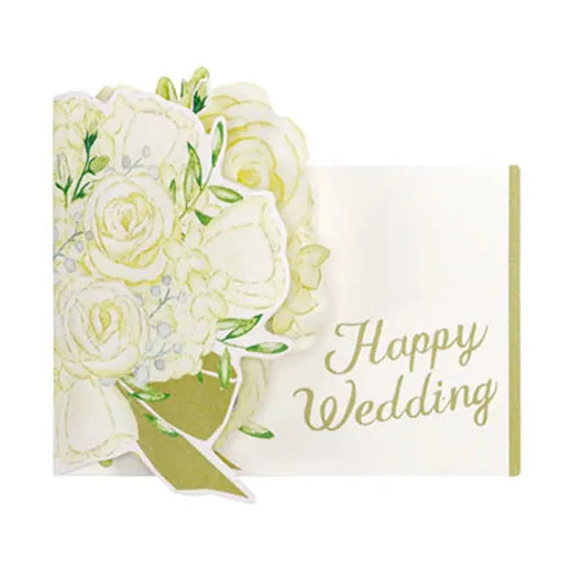 Wedding Flower Pop-Up Card