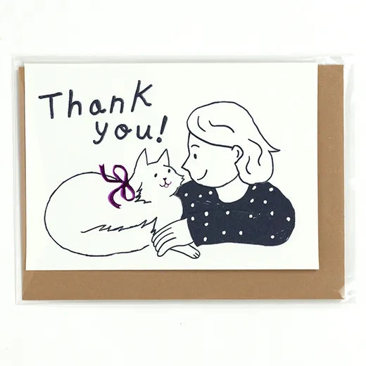 Best Friend Thank You Mini Card