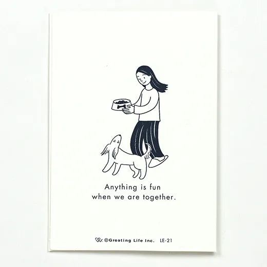 Best Friend Thank You Mini Card
