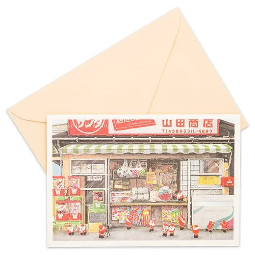 Mini Santa Sepia Card Candy Shop