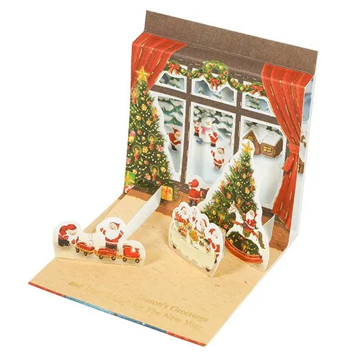 Mini Santa Pop-Up Card