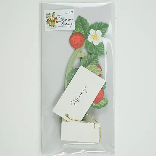 Blooming Mini Card Strawberry KE-58