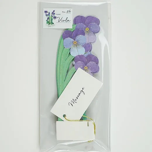Blooming Mini Card Viola KE-60