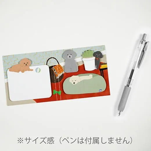 Animal Die-Cut Book-Shaped Sticky Notes