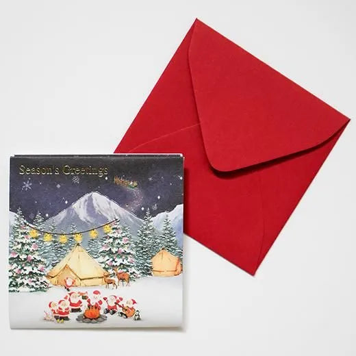 Mini Santa Pop-Up Card