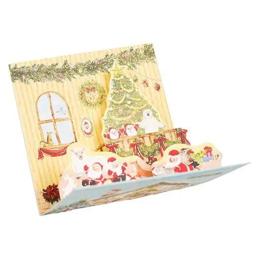 Mini Santa Pop-Up Card