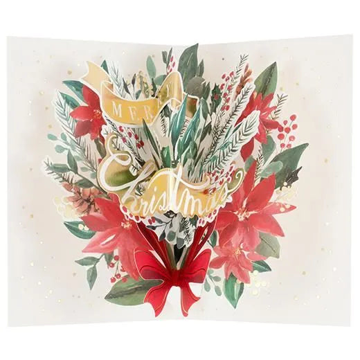 Christmas Bouquet Pop-Up Card