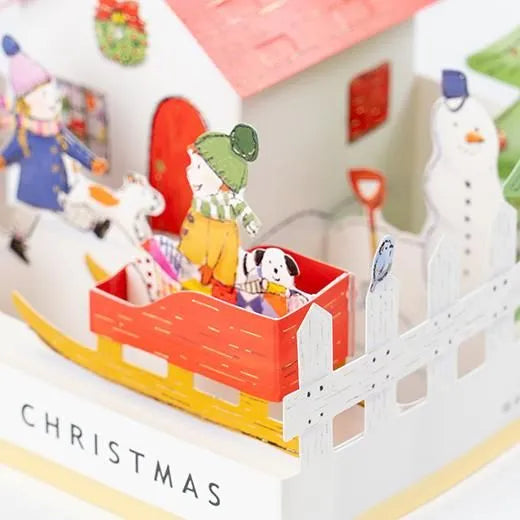 Christmas Miniature Garden Cards for Kids