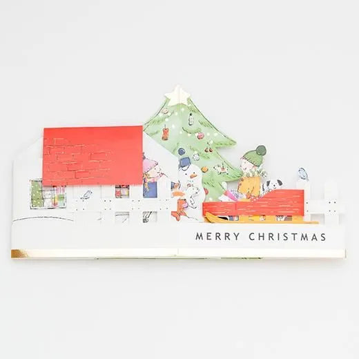 Christmas Miniature Garden Cards for Kids