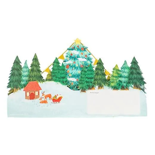 Christmas Tree Pop-Up Card Forest