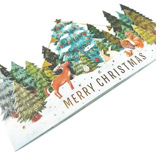 Christmas Tree Pop-Up Card Forest