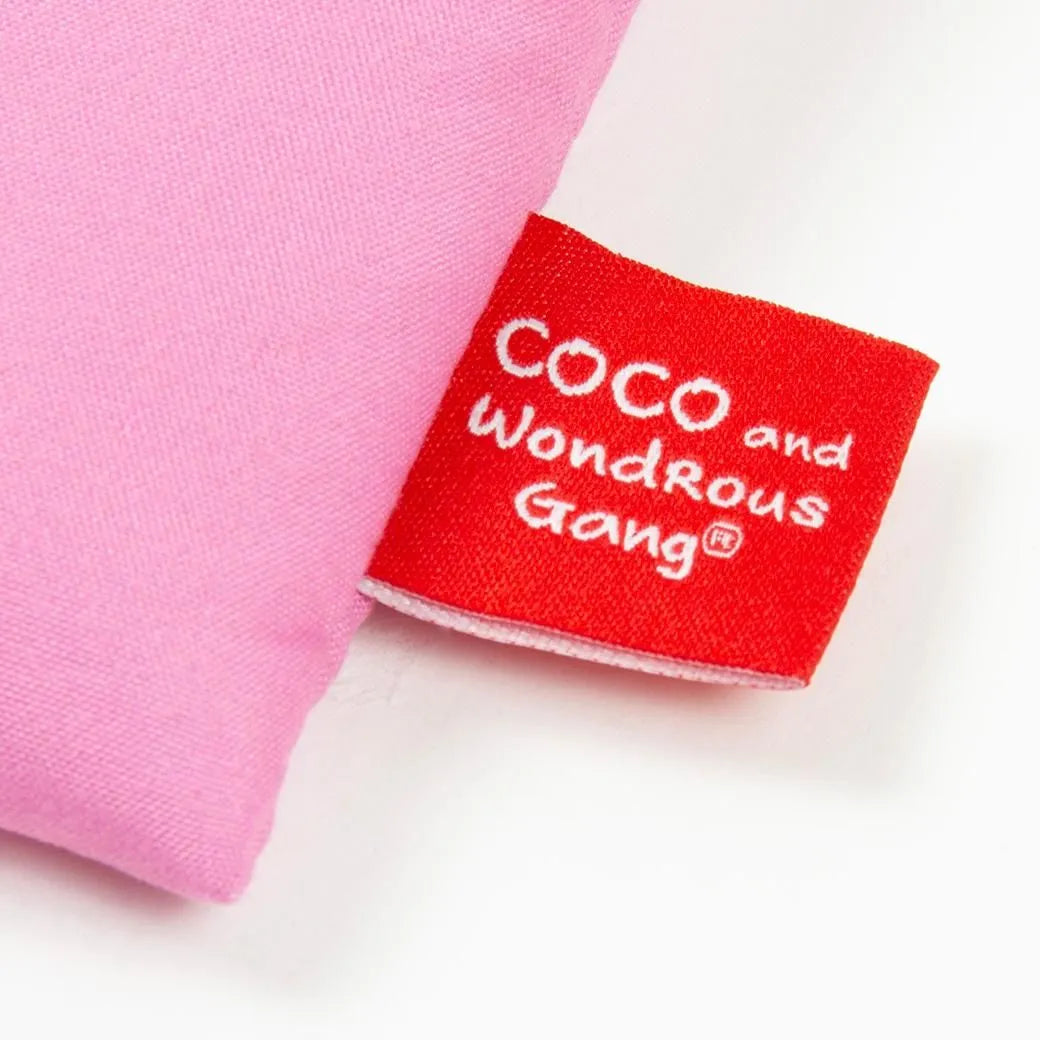Coco-chan Cushion Drawstring Bag - Tulip