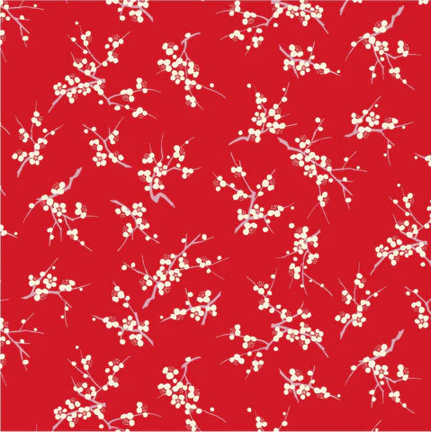 kyoohoo Cotton Furoshiki Medium Seiran Plum