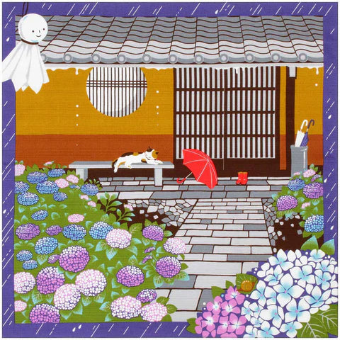 kyoohoo Cotton Furoshiki Small Size Mikes June
