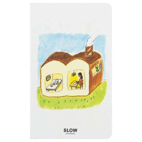 GreetingLife Michihiro Hori Slow Journal Diary with changing illustrations on every page House