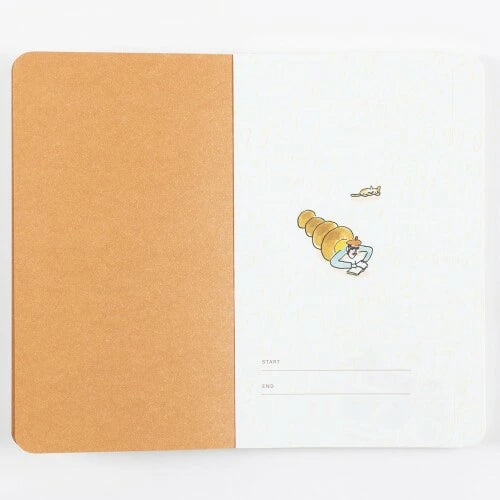 GreetingLife Michihiro Hori Slow Journal Diary with changing illustrations on every page House