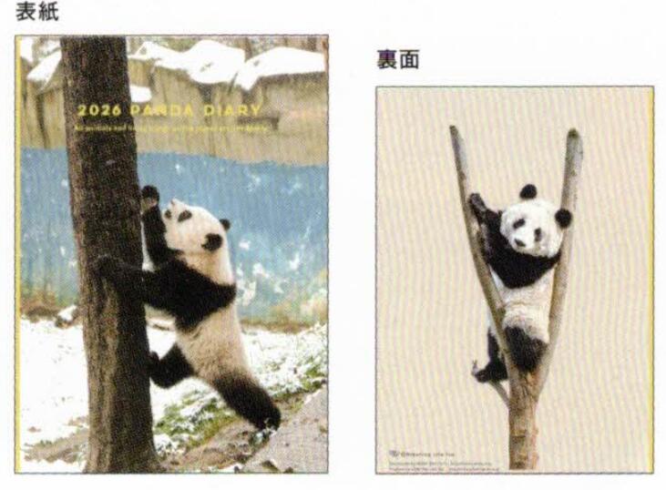 Panda 2026 B6 soft cover planner Tree climbing