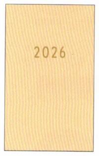 2025 Noritake B6 Slim Diary Vanilla