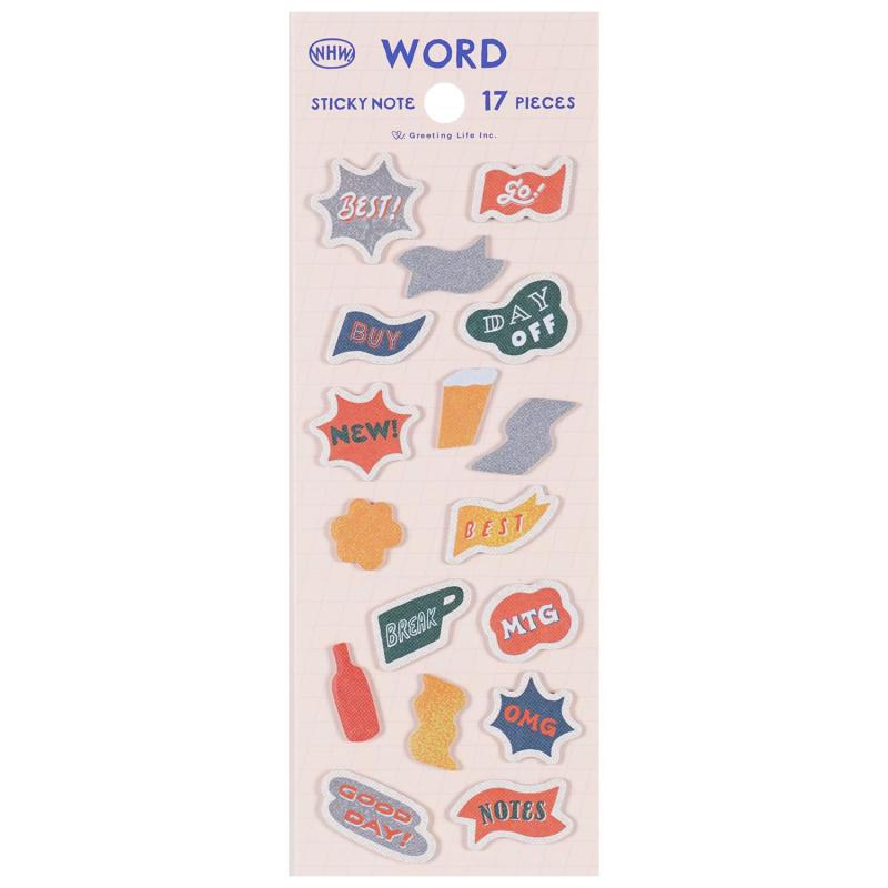GreetingLife Custom Sticks Word Sticky Notes