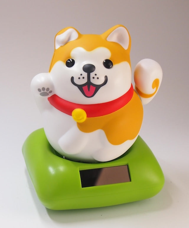 Solar Powered Maru Maru Akita Inu RE-15GR