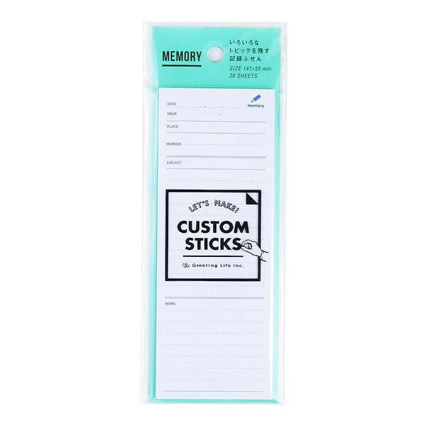 Greeting Life Custom Sticks Record Sticky Notes