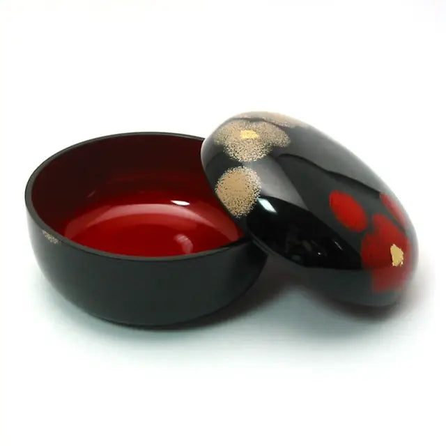 Bonbonniere Red and white lacquered candy box