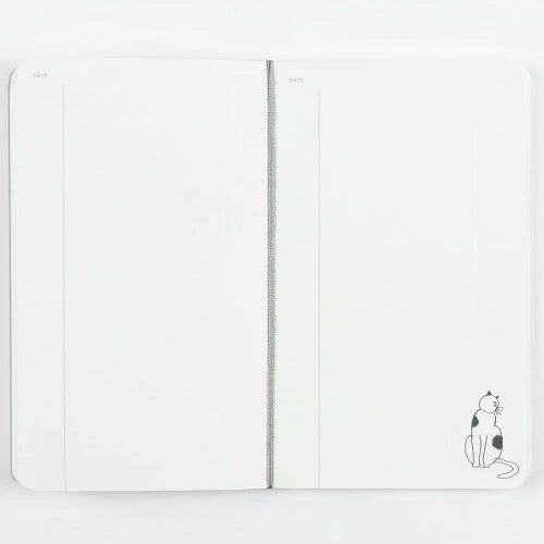 GreetingLife Slow Journal Diary with changing illustrations on every page Owl