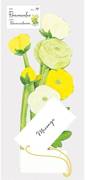 Greeting Life Birthday Blooming Card Ranunculus KE-39