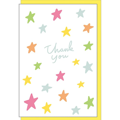 Card Chic Thank You Press Card Standard Mail Star MM-463