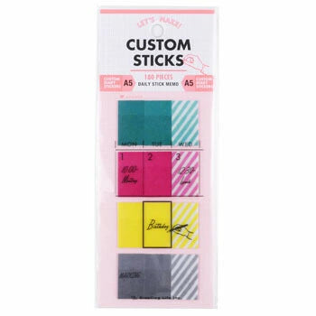 Greeting Life Custom Sticks Daily Sticky Notes