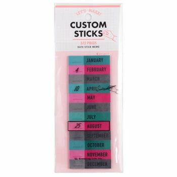 Greeting Life Custom Sticks Date Sticky Notes