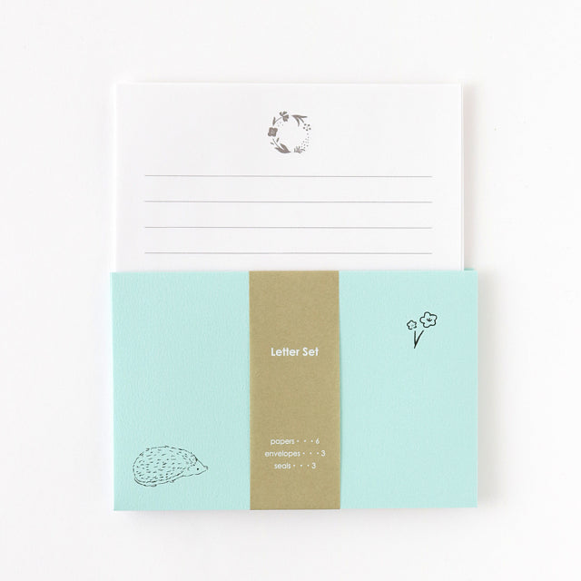 Animal Series Letter Set Hedgehog GF-512