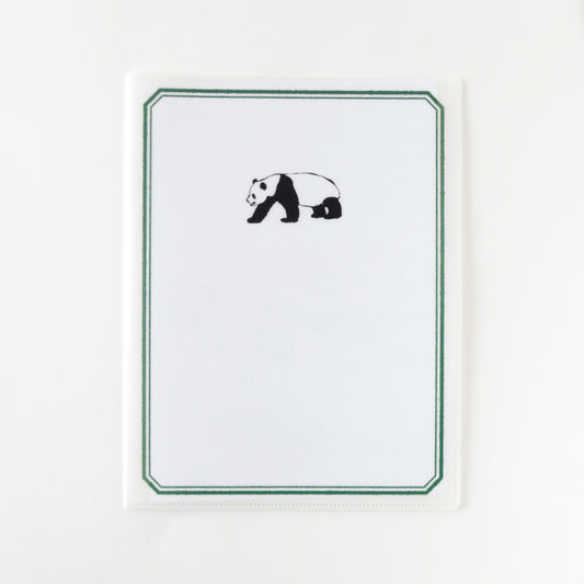 Animal Series A4 Clear Book File Panda GF-537