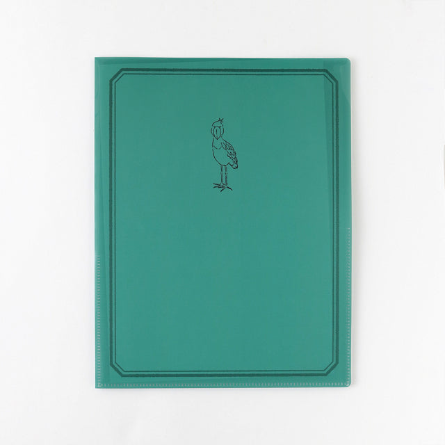 Animal Series A4 Clear Book File Shoebill GF-539