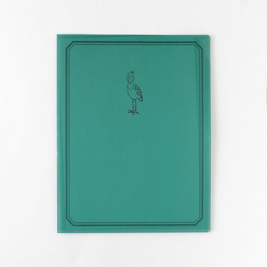 Animal Series A4 Clear Book File Shoebill GF-539