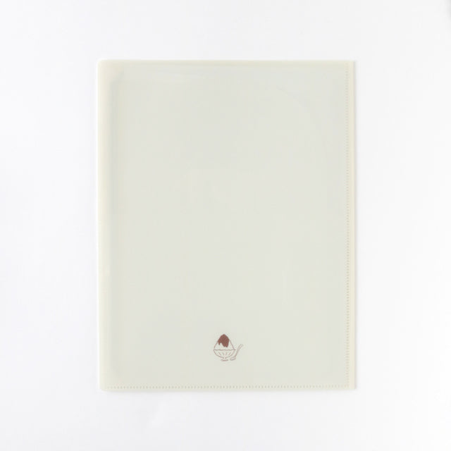 Animal Series A4 Clear Book File Polar Bear GF-541