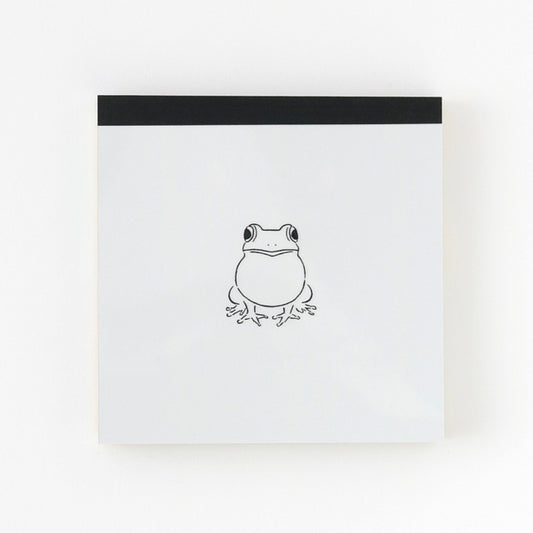 Animal Series Memo Pad Square Frog GF-563