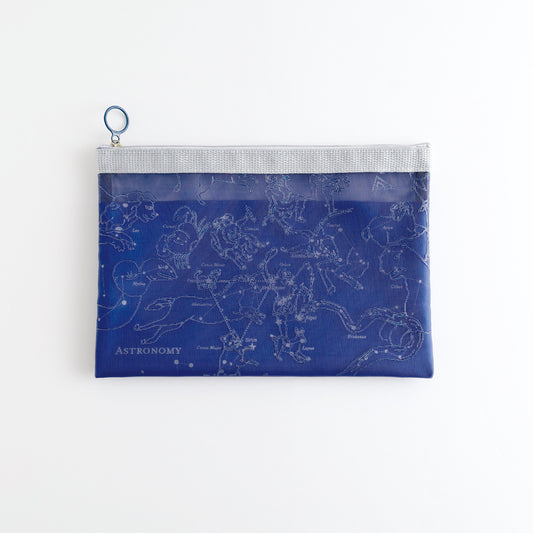 STUDY HOLIC Mesh A5 Pouch <Astronomy> ST-226