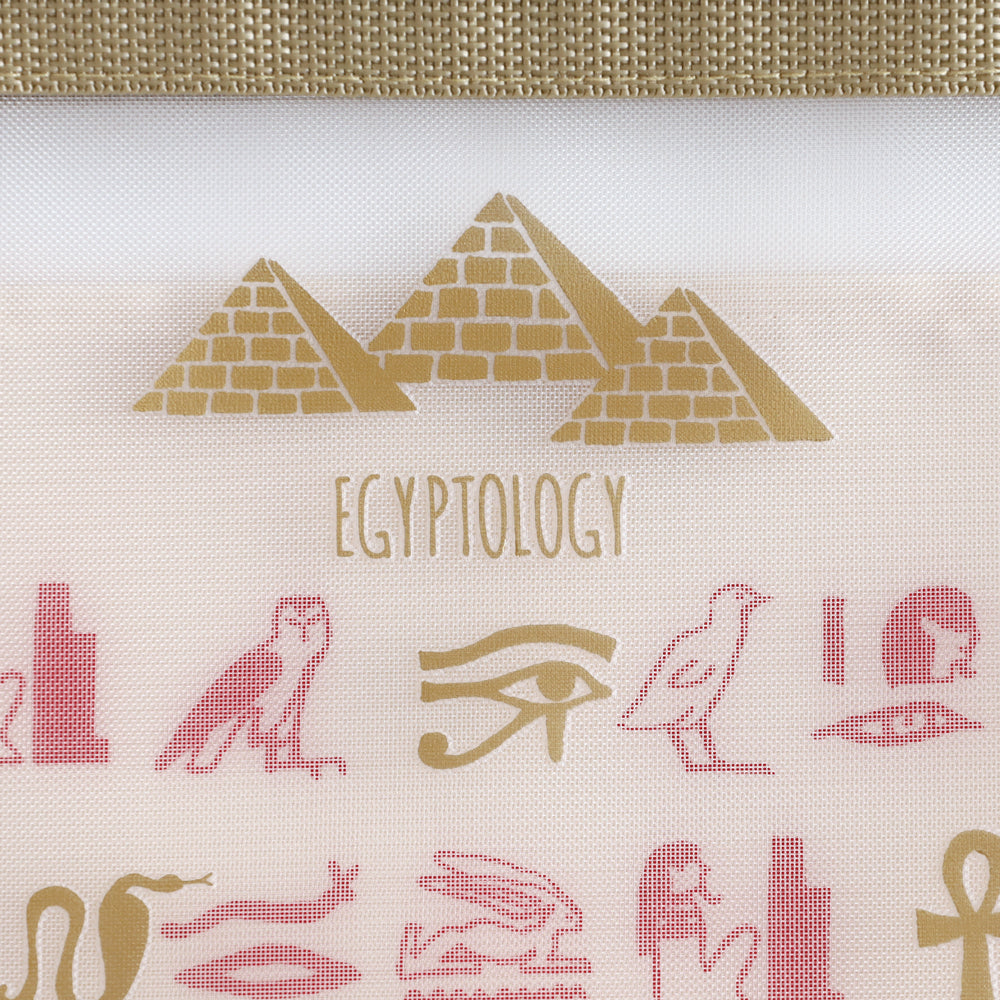 STUDY HOLIC Mesh A5 Pouch <Ancient Egyptology> ST-227