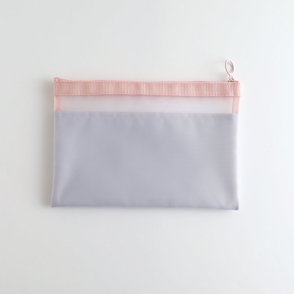 STUDY HOLIC Mesh A5 Pouch <Human Biology> ST-229